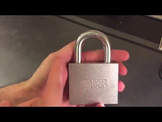 [77] American Series 790 Padlock Picked and Gutted