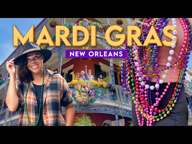 WHAT TO EXPECT at Mardi Gras, New Orleans 💜💛💚 Louisiana, USA