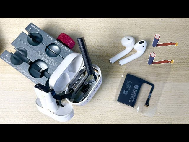 How to Repair the AirPod Battery and Battery Case | Battery Replacement