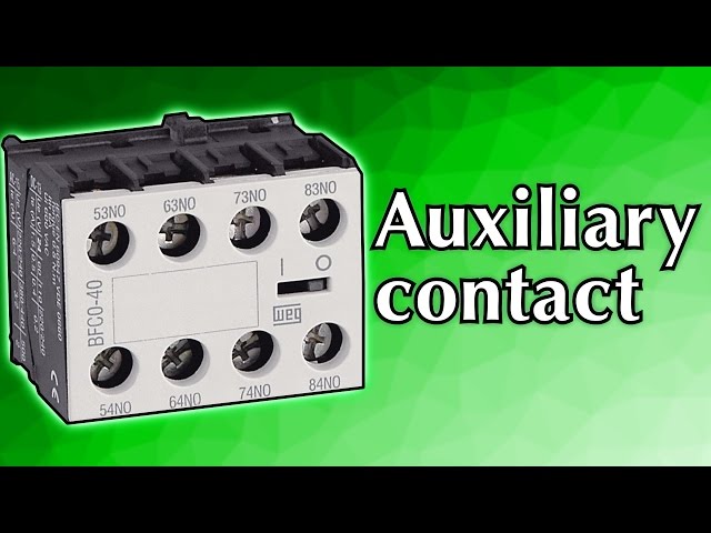 Auxiliary contact