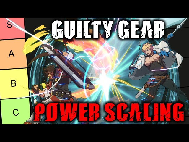 Every Guilty Gear Character RANKED By Their Canonical Strength
