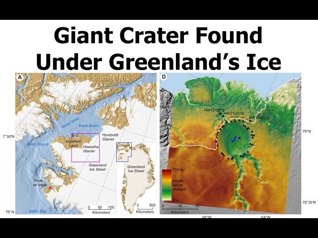 Geologists Find Massive Impact Crater in Greenland Under a Mile of Ice