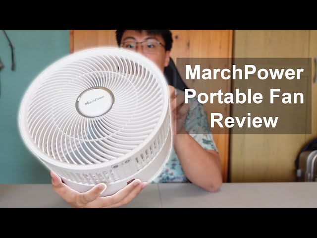 MarchPower Fan Review - A fan that is both a standing & desk fan!?
