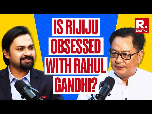 Is Kiren Rijiju Obsessed With Rahul Gandhi? Minister Reveals
