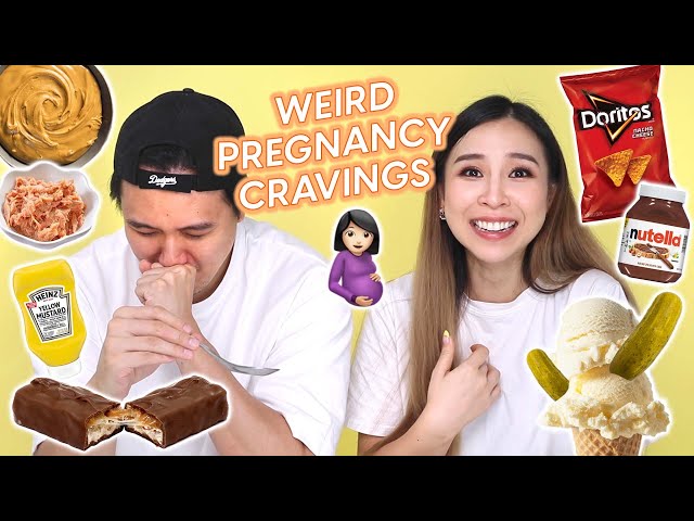 Trying Weird Pregnancy Cravings 🤰🏻