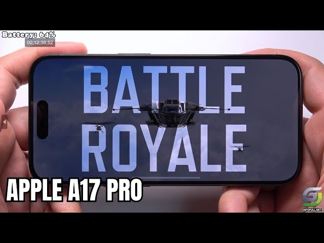 iPhone 15 Pro test game Call of Duty Mobile CODM