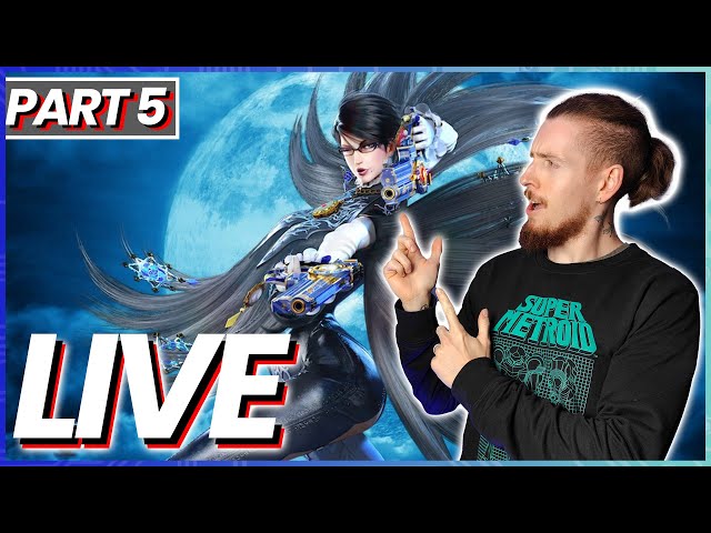Playing & Completing Bayonetta 2 Part 5 // LIVE Nintendo Switch