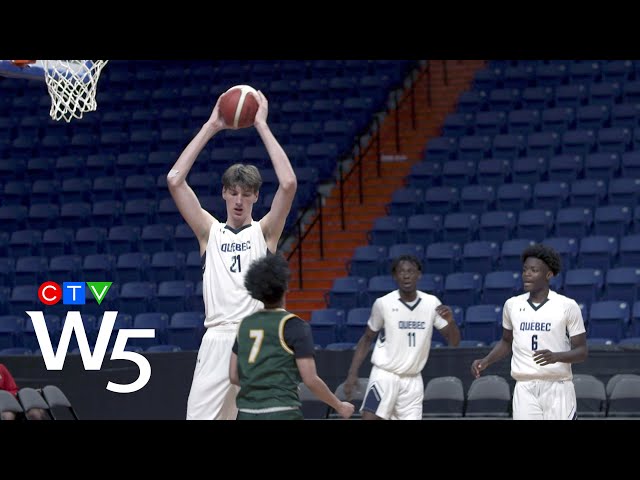 The Tallest Teen on Earth: Montreal basketball prospect Olivier Rioux | W5 INVESTIGATION