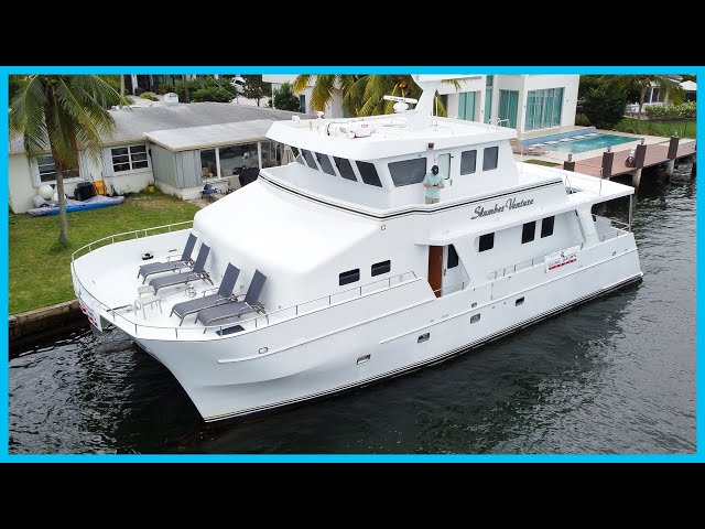 This 60' EXPEDITION SHIP Will Shock You [Full Tour] Learning the Lines