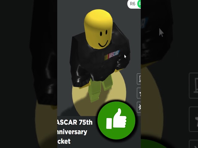 HOW TO GET THE ROBLOX NASCAR 75th Anniversary Jacket FOR FREE!