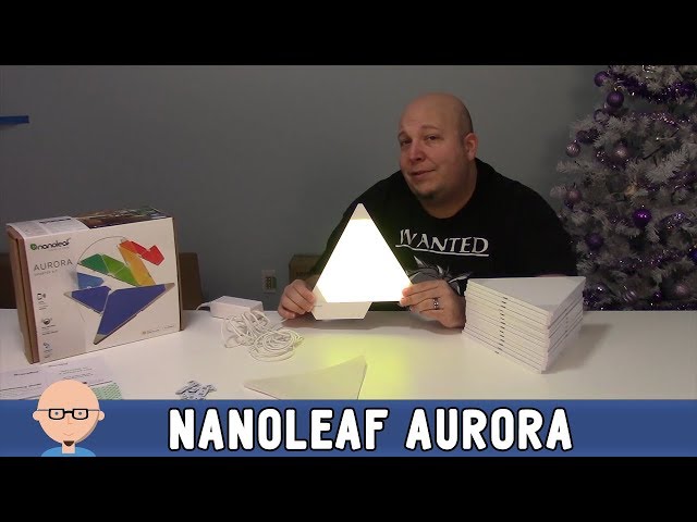Nanoleaf Aurora Designs and Basic Setup