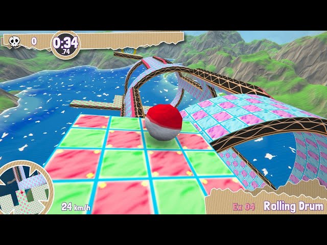 Playing PAPERBALL - A new Super Monkey Ball-like