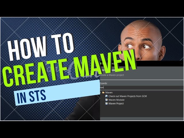 How to create maven project sts.Create Maven project sts/eclipse.