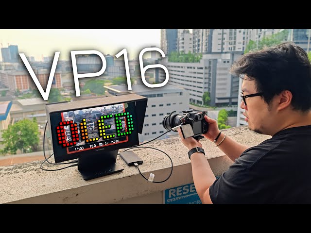Portable Monitor for Creators! - Viewsonic VP16 OLED Review
