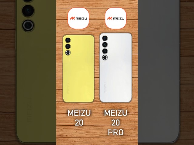 Meizu 20 vs Meizu 20 Pro