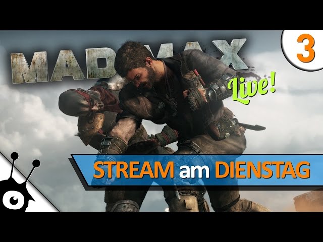 Stream am Dienstag: MAD MAX  (PS4) · Part 3 · GER/ENG · Live Stream