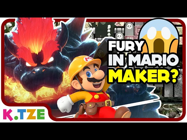 Bowsers Fury Mario Maker 2 ⛑😱 K.Tze Story