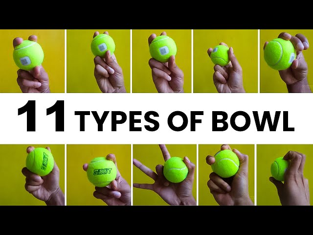 ALL TYPES OF CRICKET BOWLING [ Grip+Release ] Fast, Spin, Cutter !! Total - 11 | RCS India