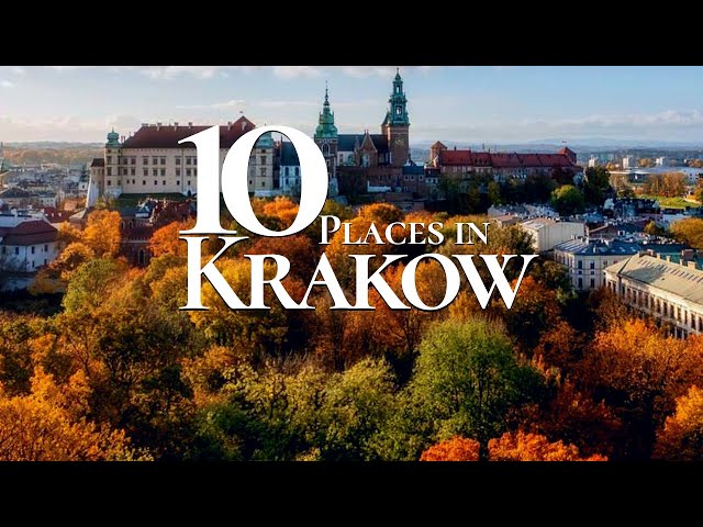 10 Most Beautiful Places to Visit in Krakow Poland 2024 🇵🇱 | Krakow Travel Video