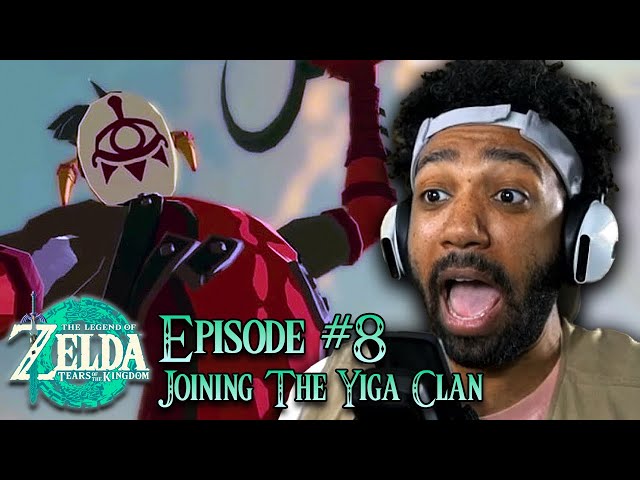 I'M JOINING THE YIGA CLAN!? The Legend of Zelda Tears of The Kingdom #8 | runJDrun