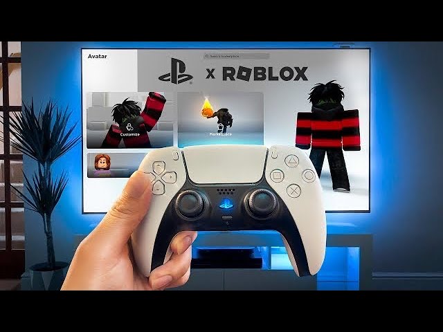 Playing Roblox on PS5 for the first time EVER...