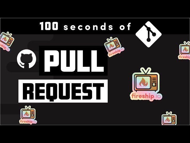 GitHub Pull Request in 100 Seconds - Git a FREE sticker 🔥