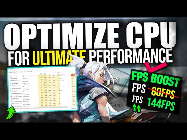 How To Optimize CPU For Gaming! Boost FPS & Fix Stutters (2022) CPU Optimization For Gaming!