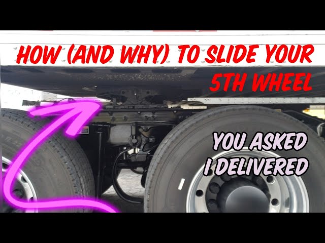 How to slide your 5th wheel (and why). You Asked, I Delivered