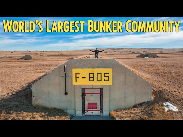 We Toured the World's Largest Doomsday Bunker Community!