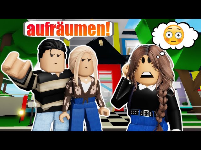 STRENGE ELTERN ☝🏼 adoptieren mich 😳 in BROOKHAVEN 🏡 Roblox Roleplay Story