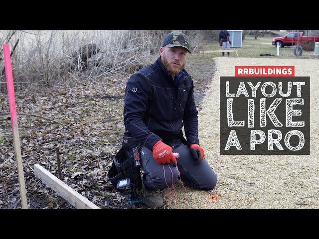 How To Layout like a PRO with String and Batter Boards
