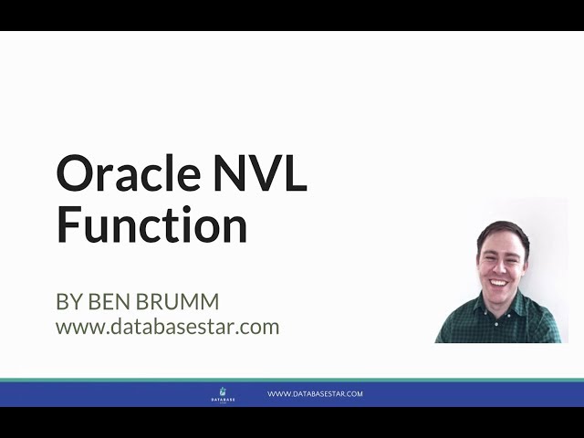 Oracle NVL Function Explained with Examples