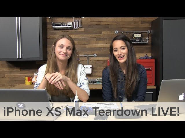 iPhone XS Max Teardown LIVE with BEER!