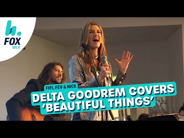Delta Goodrem covers Benson Boone's 'Beautiful Things' | Fifi, Fev & Nick