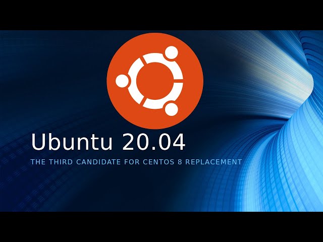 Ubuntu Server 20.04 Install