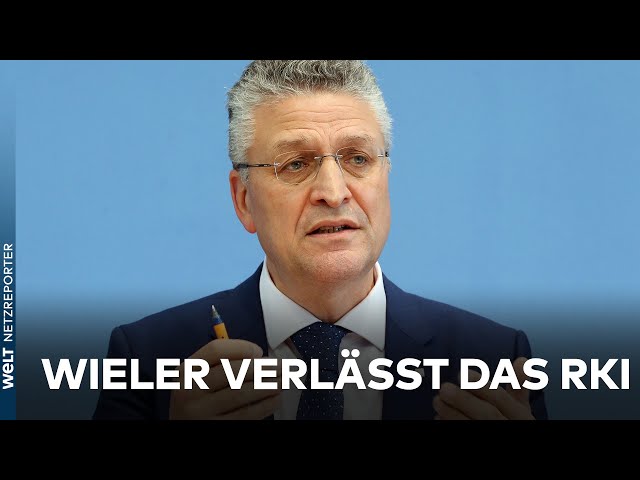 TSCHÜSS RKI: Lothar Wieler verlässt das Robert Koch-Institut in Berlin