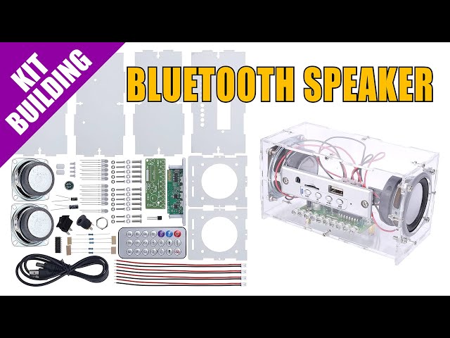Building Bluetooth Speakers Kit [LIVE]