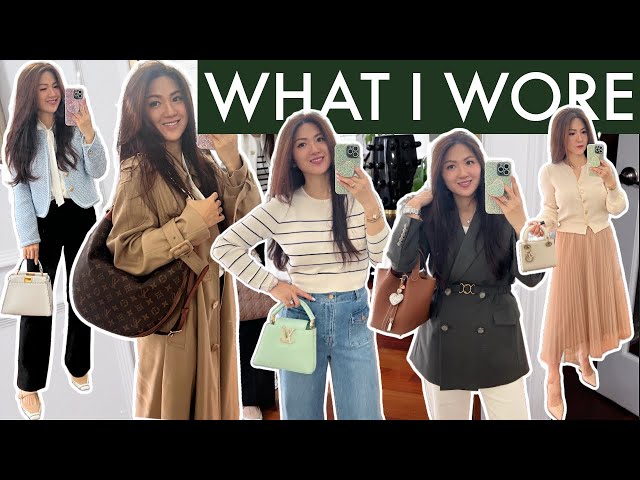 WHAT CHARIS WORE | 7 OOTDS | NEUTRALS, TRANSITIONAL, COMFY AND CHIC OUTFITS | CHARIS