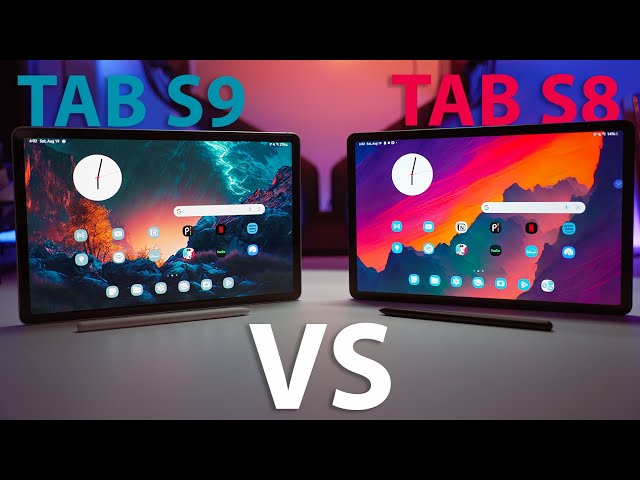 Galaxy Tab S9 vs Galaxy Tab S8