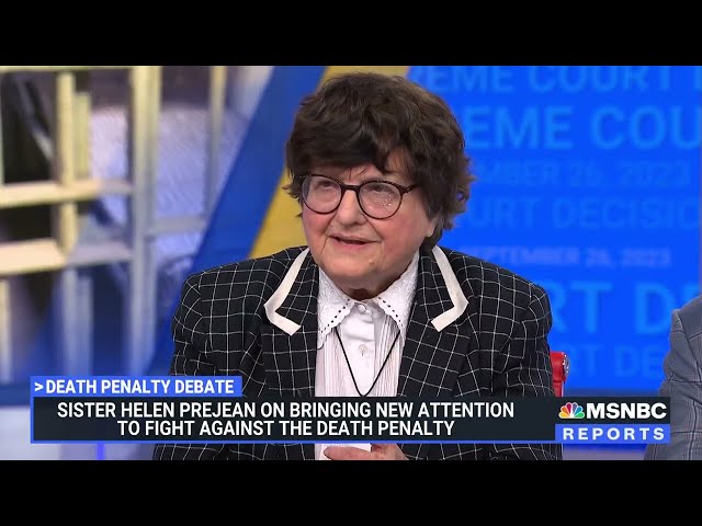 Sister Helen Prejean on MSNBC