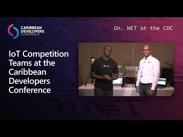 IoT Competition Teams at the Caribbean Developers Conference