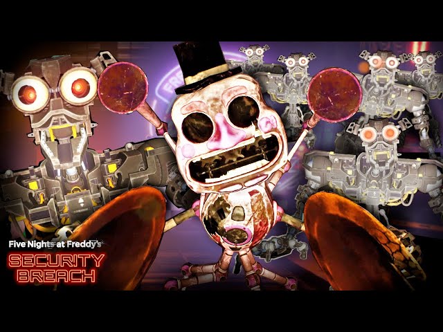 Music Man and the Endo's Attack || Five Nights at Freddy's: Security Breach #4 (Playthrough)