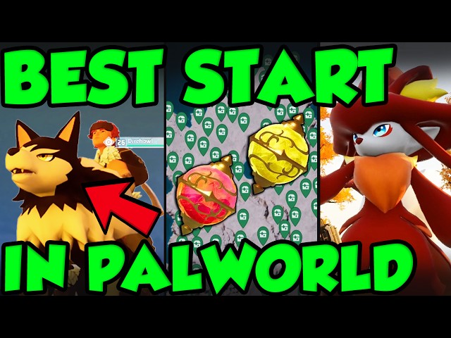 BEST POSSIBLE START IN PALWORLD - Ultimate Palworld Walkthrough #1