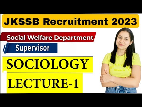 Supervisor Sociology Lectures