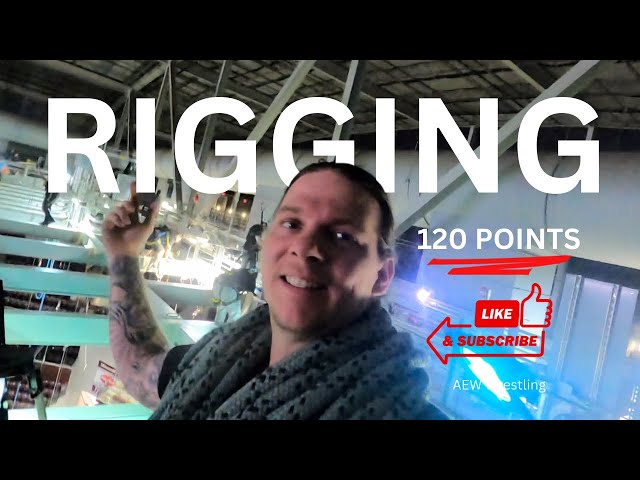 Wrestling event at GSB | Rigging 120 points ￼
