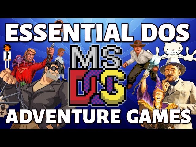 20 Essential DOS Adventure Games (ft. The Game Show)