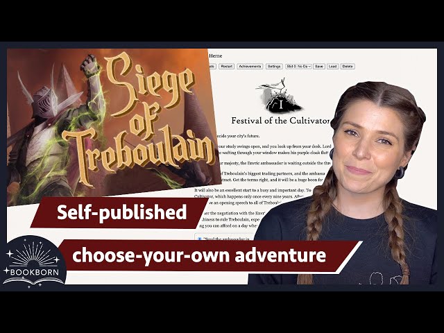 Siege of Treboulain by Jed Herne: An adult choose your own adventure