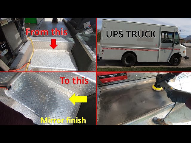 Detailing a FILTHY, RUSTY UPS truck! **UPS truck detail** Detail ASMR