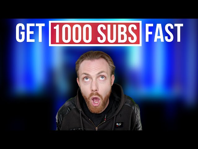 How To Get 1000 Subs In One Year