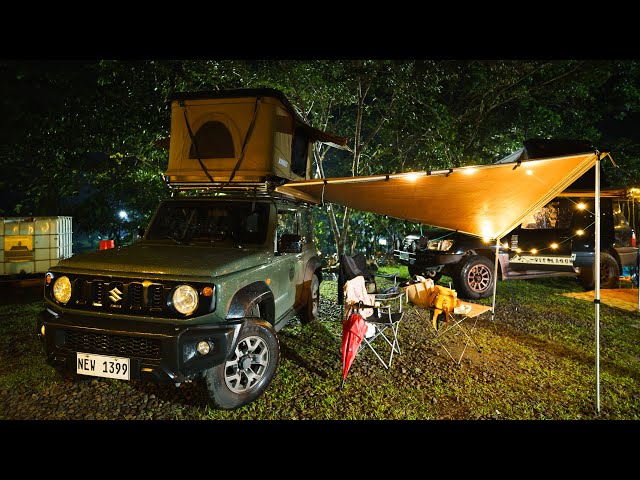 OVERLAND GLAMPING with my Jimny!